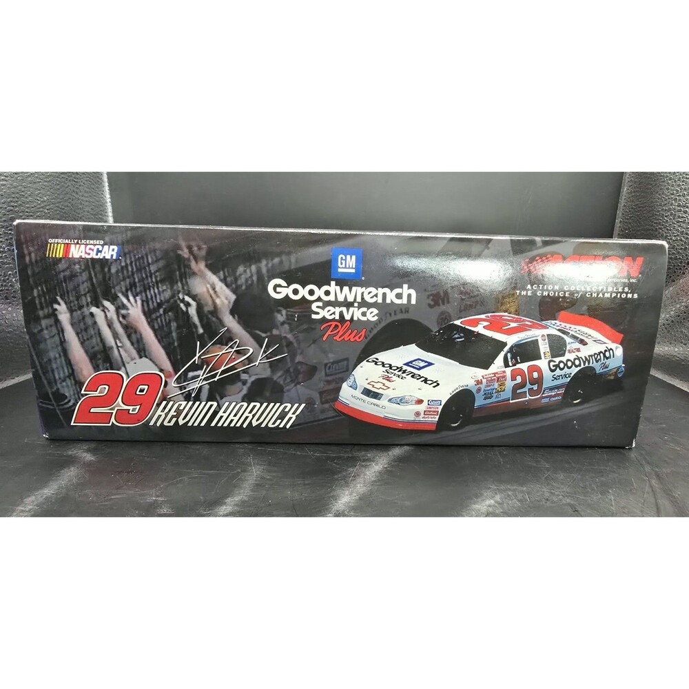 VINTAGE 2001 NASCAR ACTION 1/24 KEVIN HARVICK GOODWRENCH RACECAR  NEW IN BOX